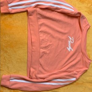 Peachy Long Sleeve Crop Top